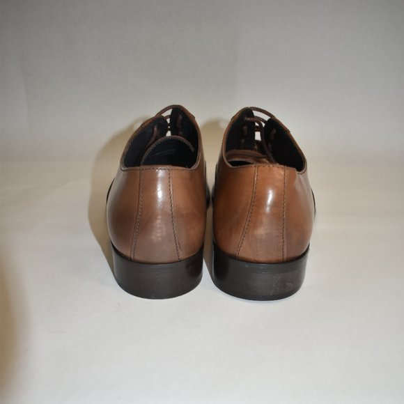 To Boot New York Caufield Cap Toe Oxford Brown Cuoio Size 11.5 M